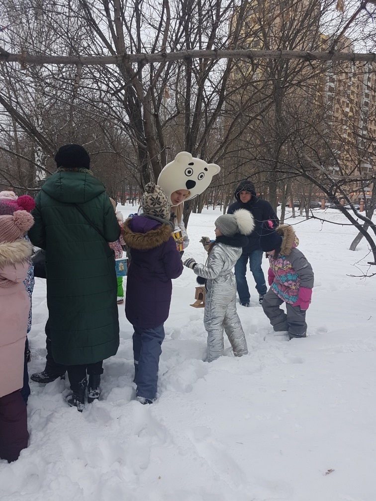 Городское мероприятие Покормите птиц зимой