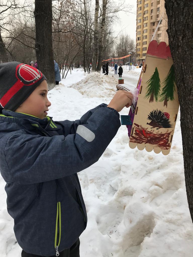 Городское мероприятие Покормите птиц зимой