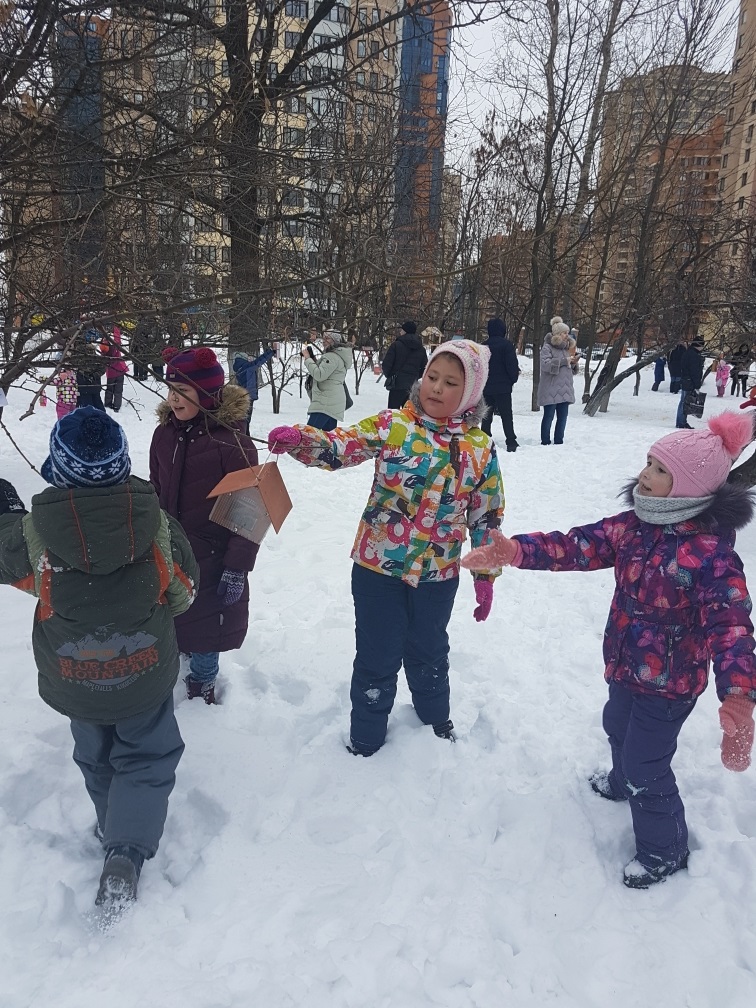 Городское мероприятие Покормите птиц зимой