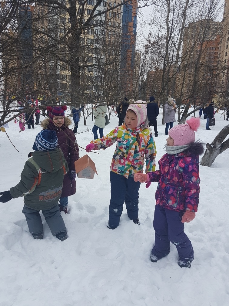 Городское мероприятие Покормите птиц зимой